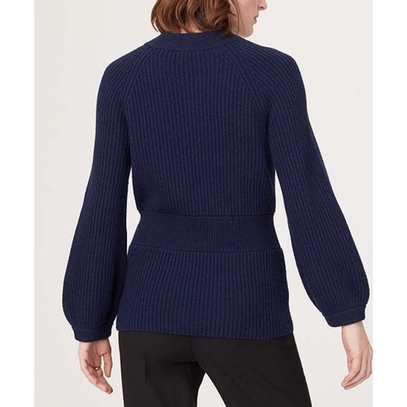 NWT Club Monaco Tinna Wool Navy Sweater XS - Picture 3 of 8